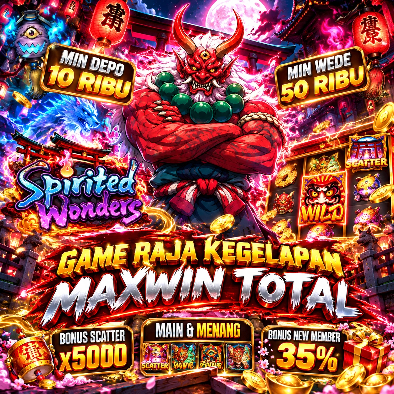 MARAPI50 >> Performa Server Super Kencang Pengalaman Bermain Halus